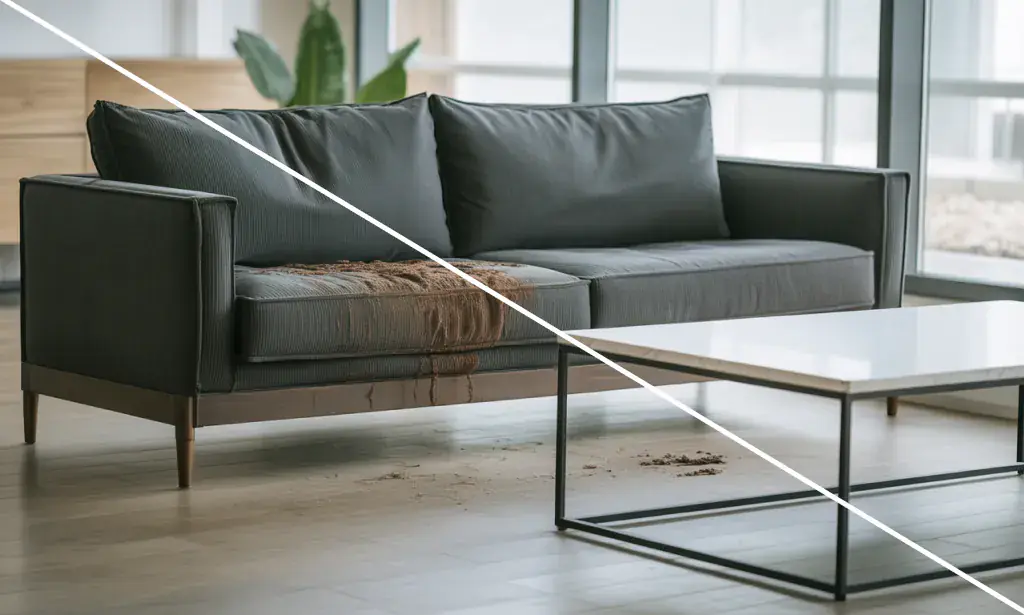 Sofa Cleaning Process